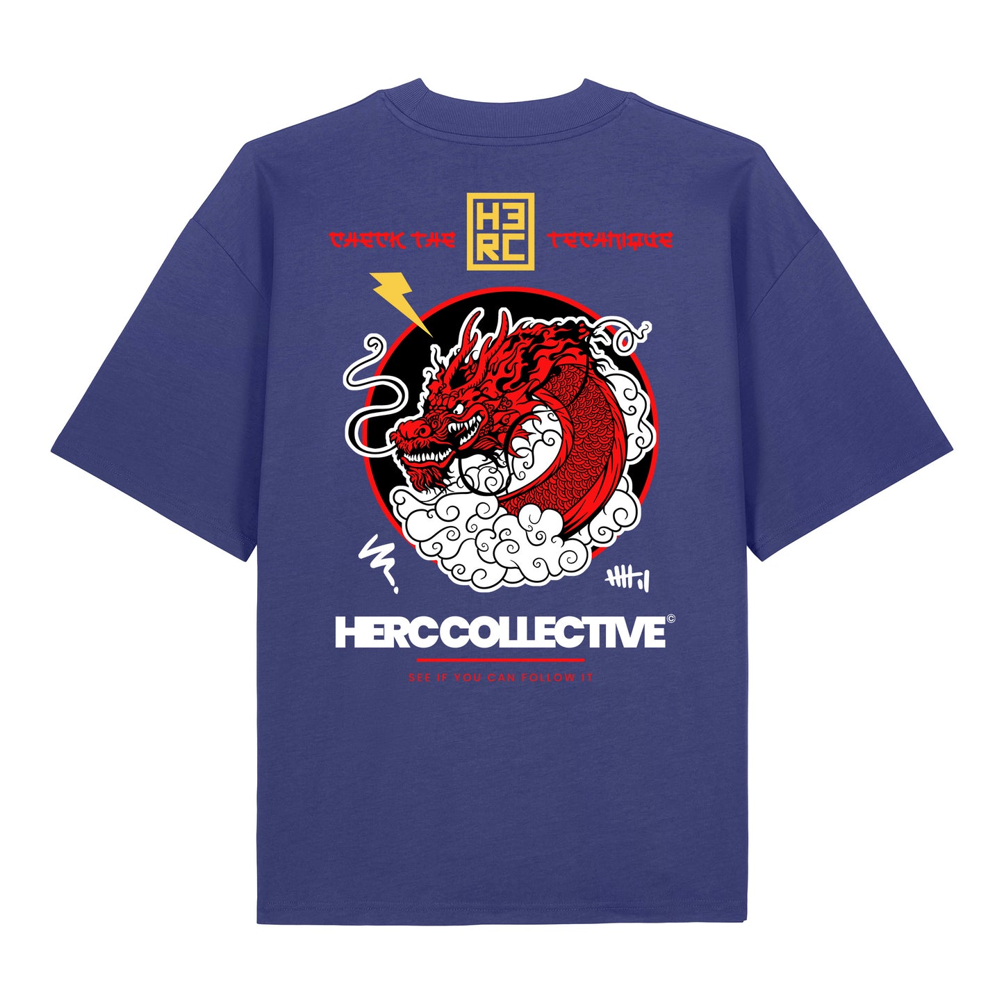 Check The Technique Oversized Heavyweight T-Shirt