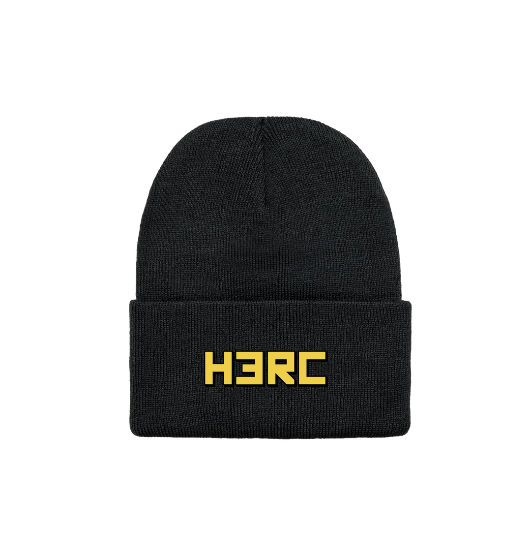 Black Beanie Front