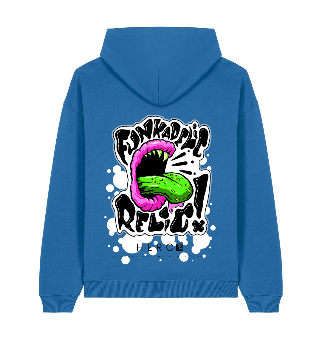 Mindful Blue Printed Hoody