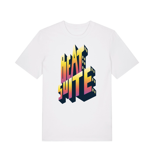 White Printed T-shirt Front