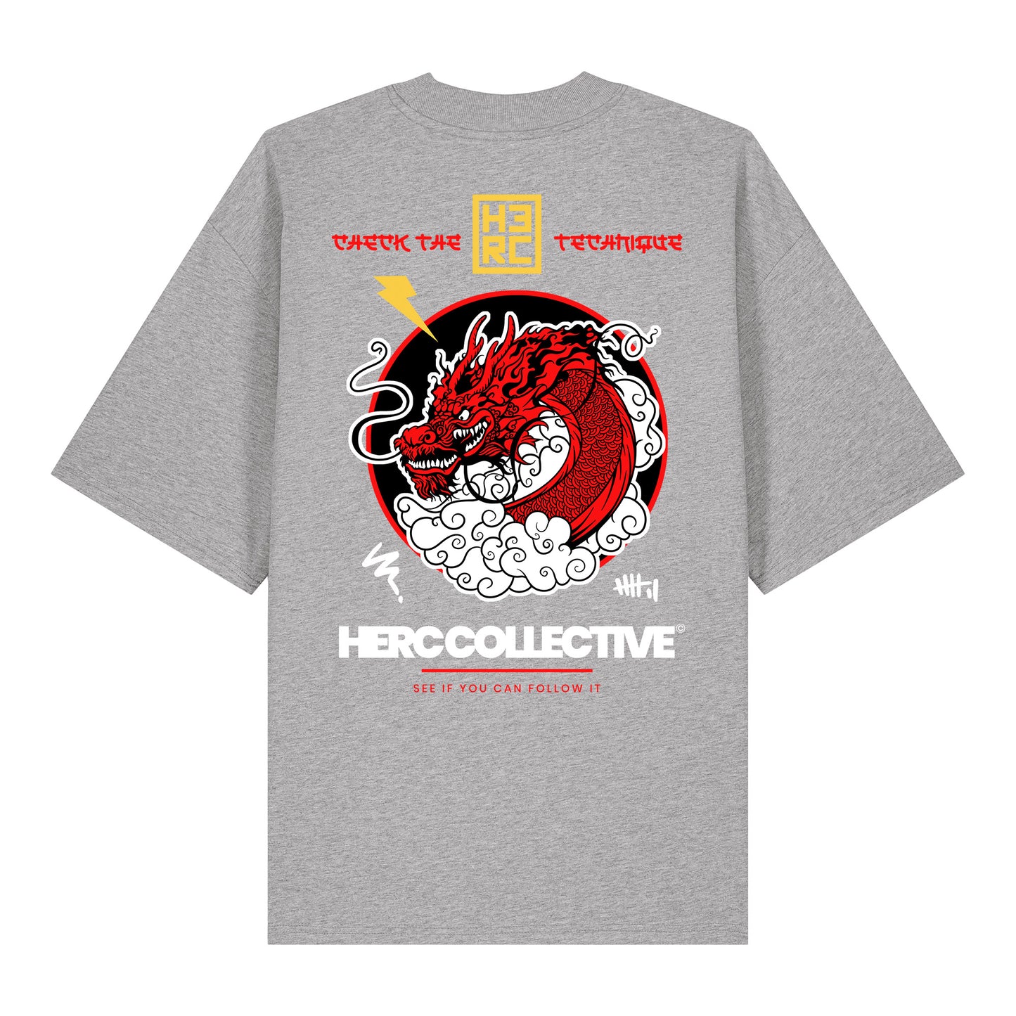 Check The Technique Oversized Heavyweight T-Shirt