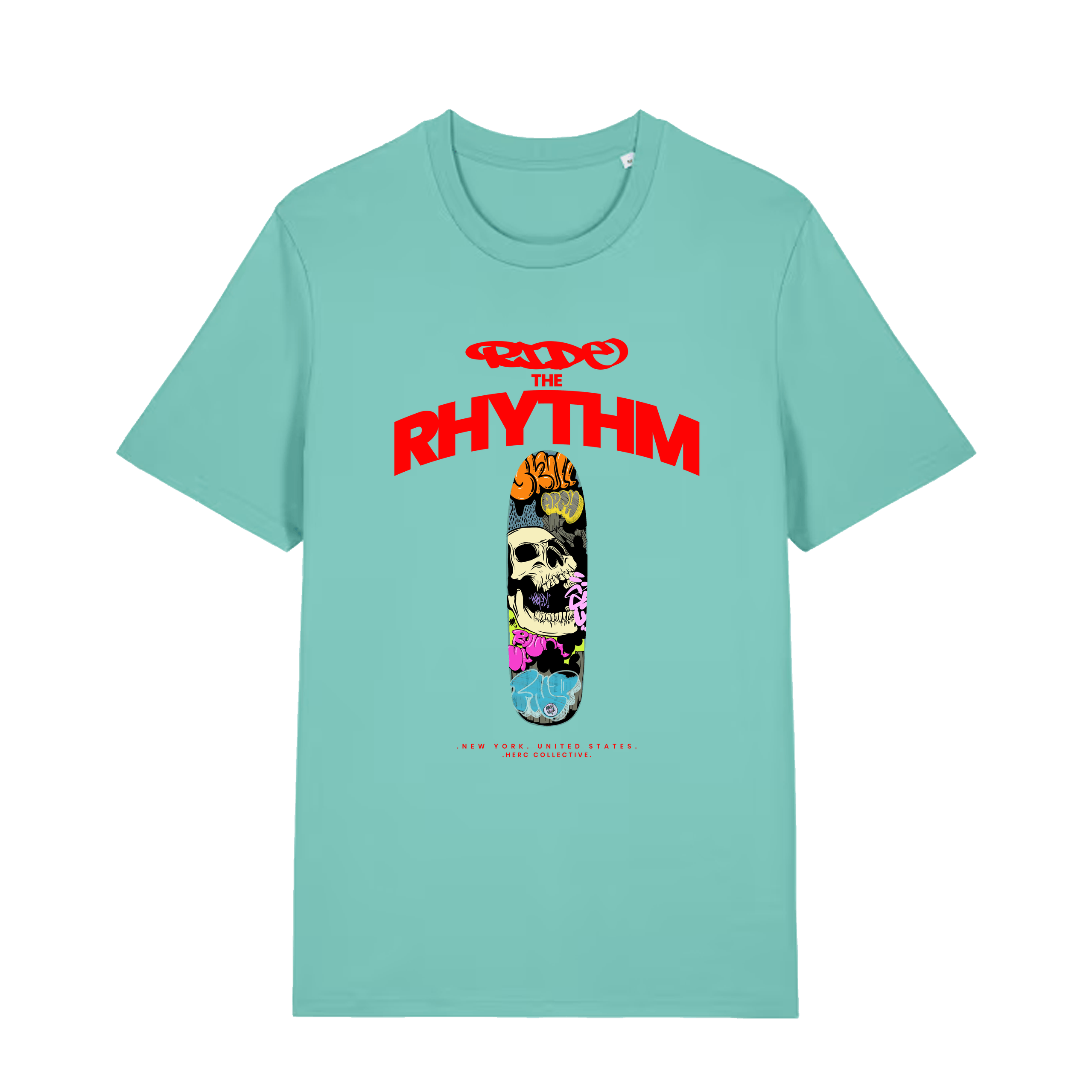 Ride The Rhythm Unisex Organic T-Shirt – Herc Collective