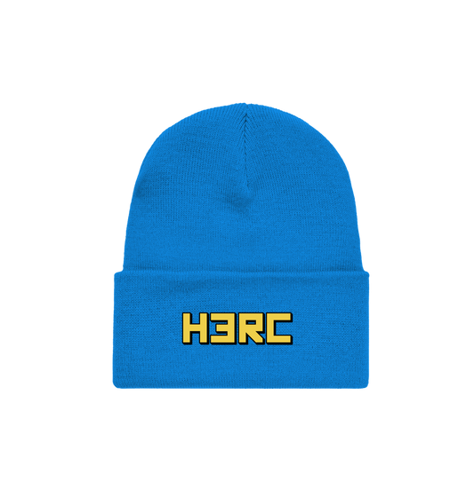 Sapphire Blue Beanie Front
