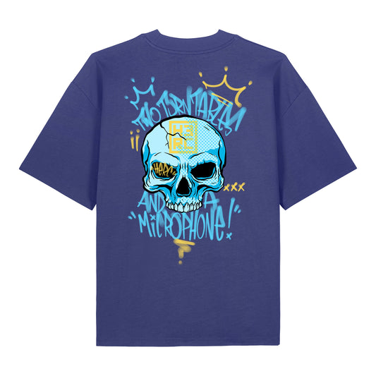 Two Turntables Oversized Heavyweight T-Shirt