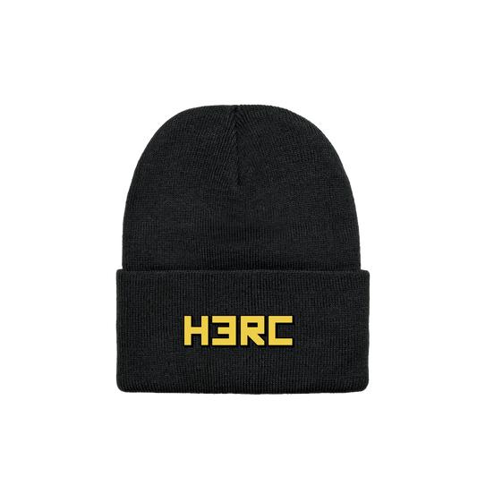 Black Beanie Front