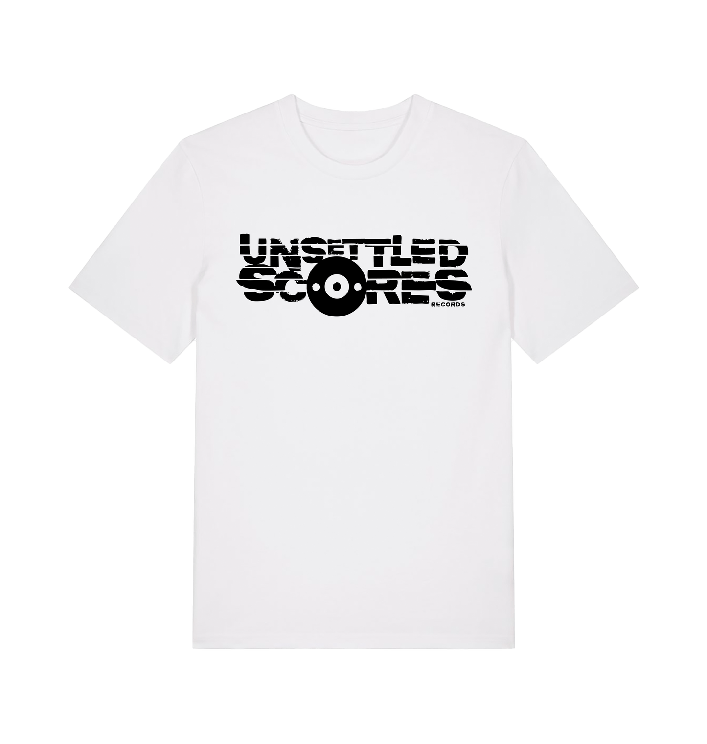 White Printed T-shirt Front