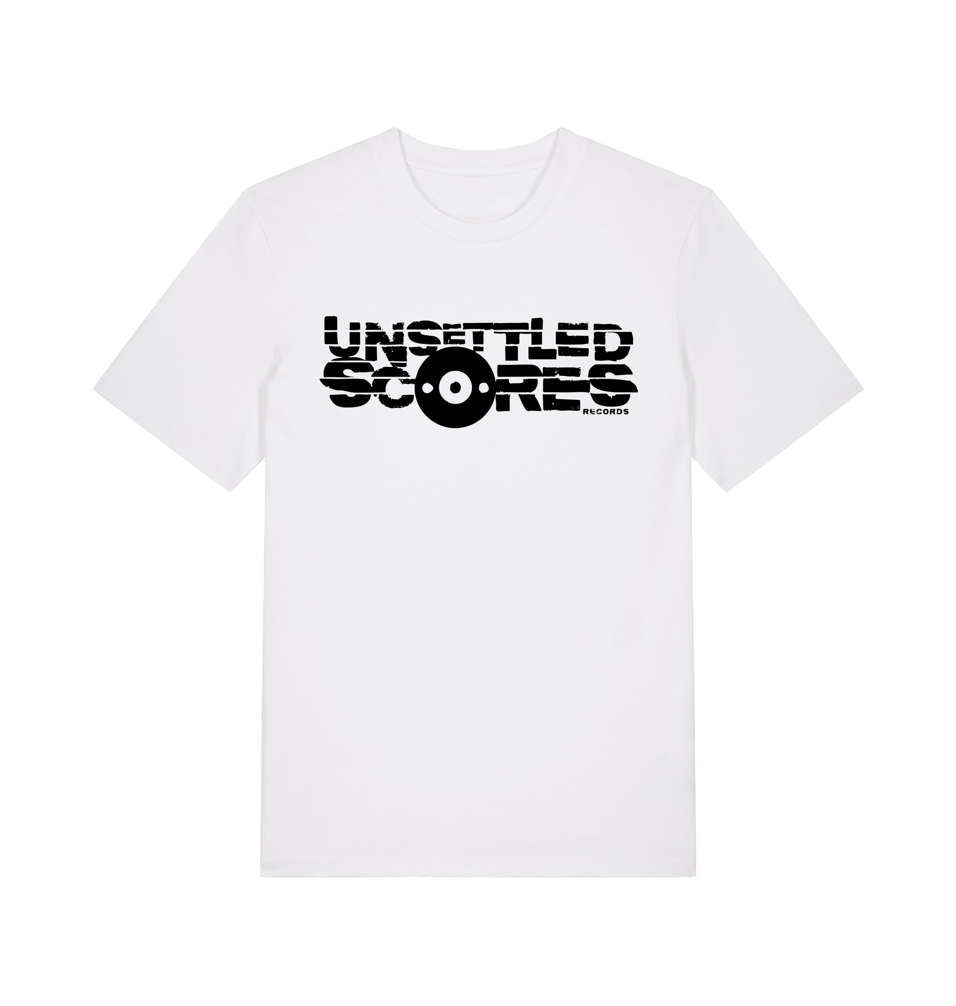 White Printed T-shirt Front