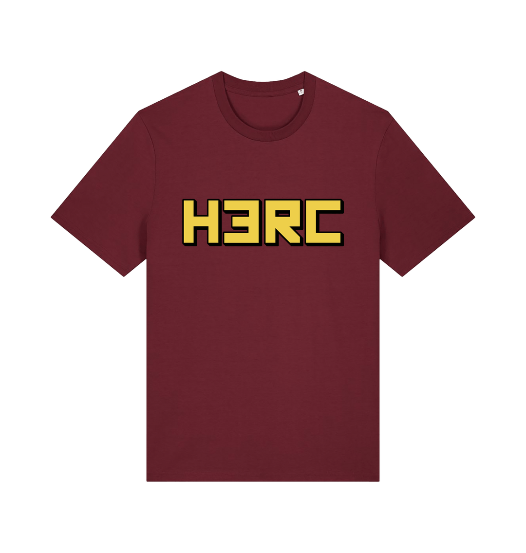 Burgundy Printed T-shirt