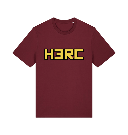 Burgundy Printed T-shirt