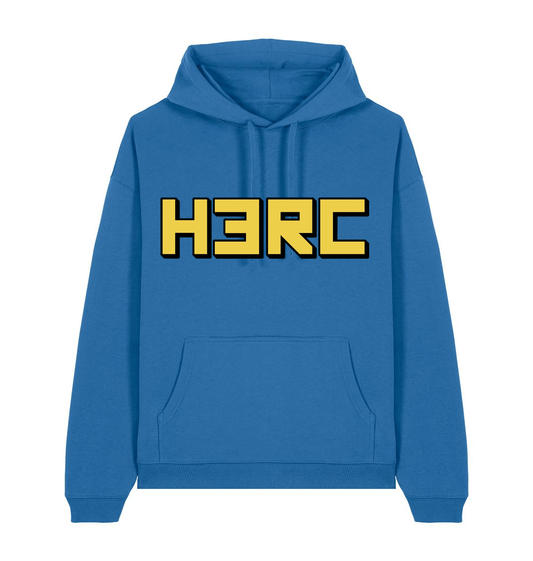 Mindful Blue Printed Hoody