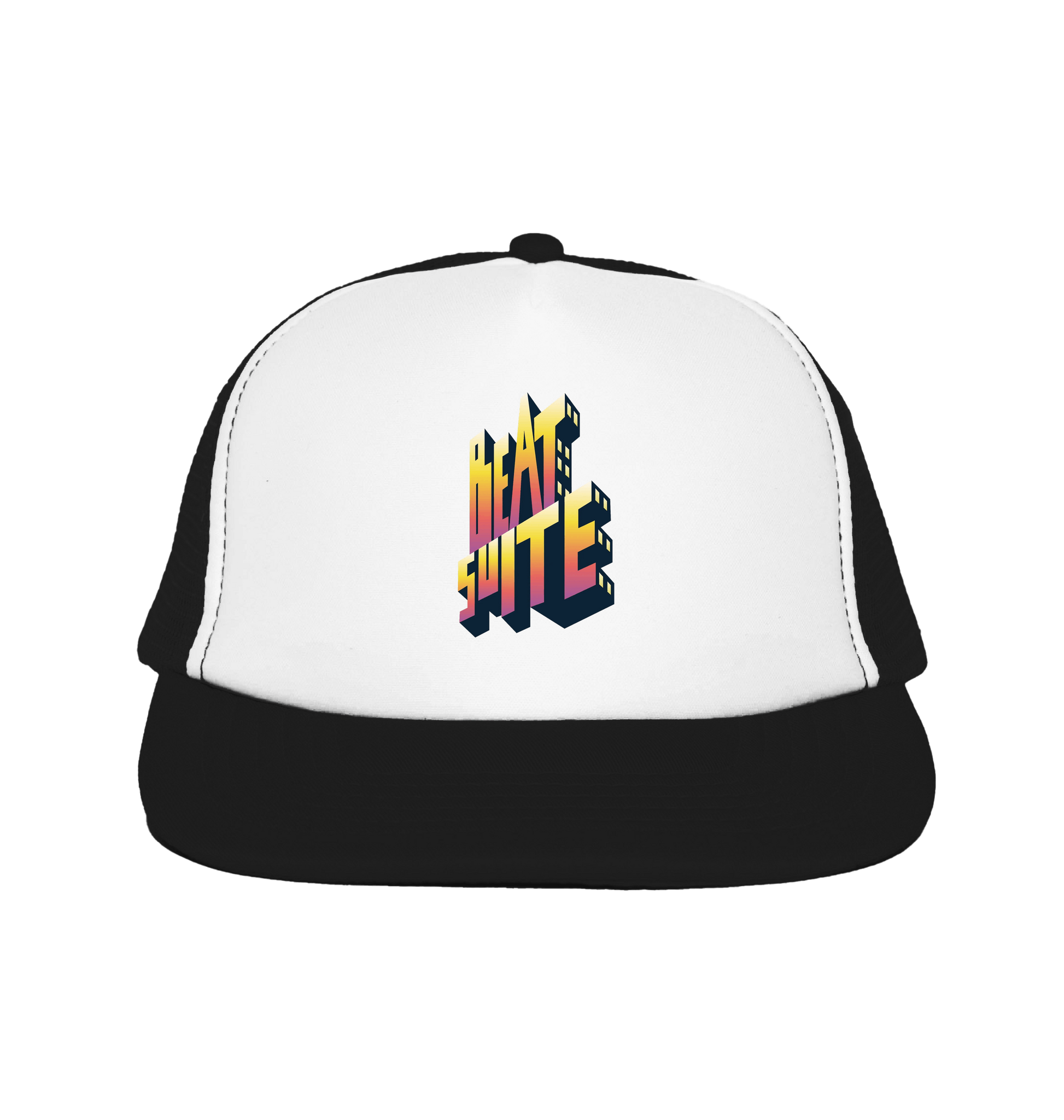 Black/White Caps Front