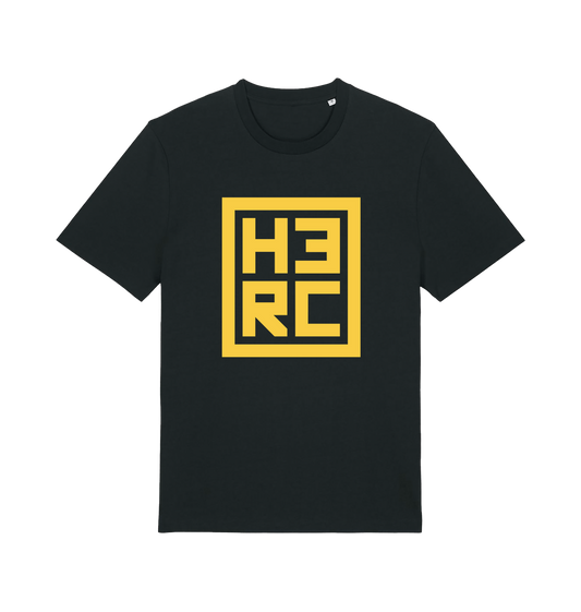 Black Printed T-shirt Front