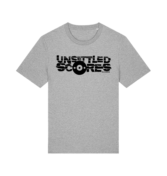 Heather Grey Printed T-shirt Front