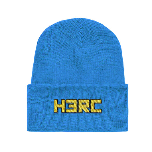 HERC Blue Cuffed Beanie