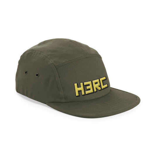 HERC Five Panel Olive Camper Cap