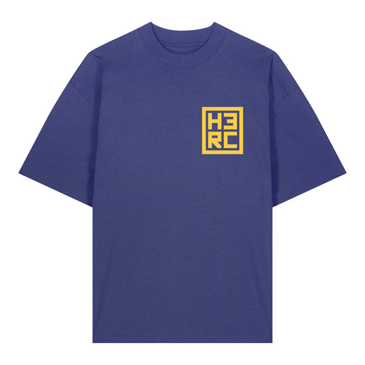 Two Turntables Oversized Heavyweight T-Shirt