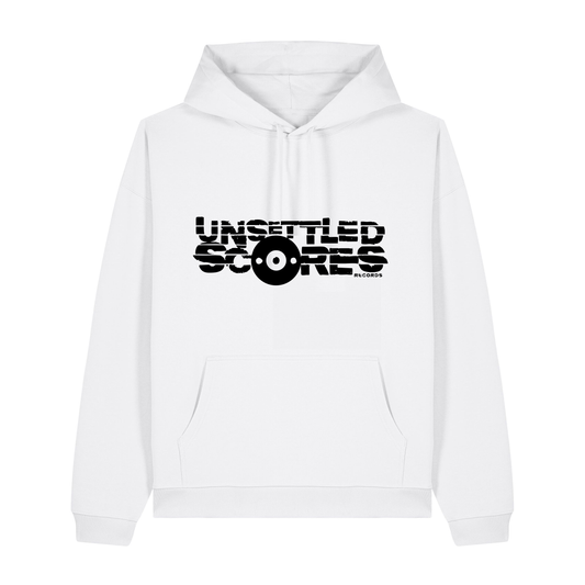 White Printed Hoody Front