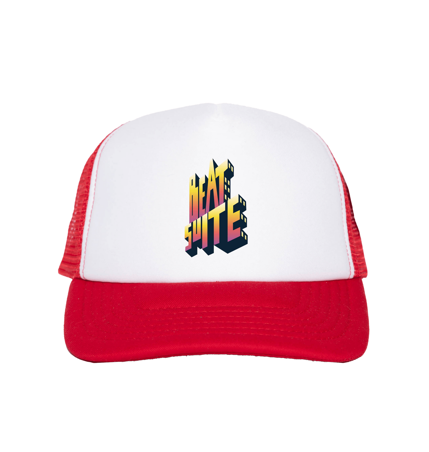 Classic Red/White Caps Front