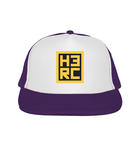 Purple/White Caps