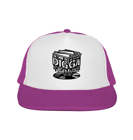 Fuchsia/White Caps Front