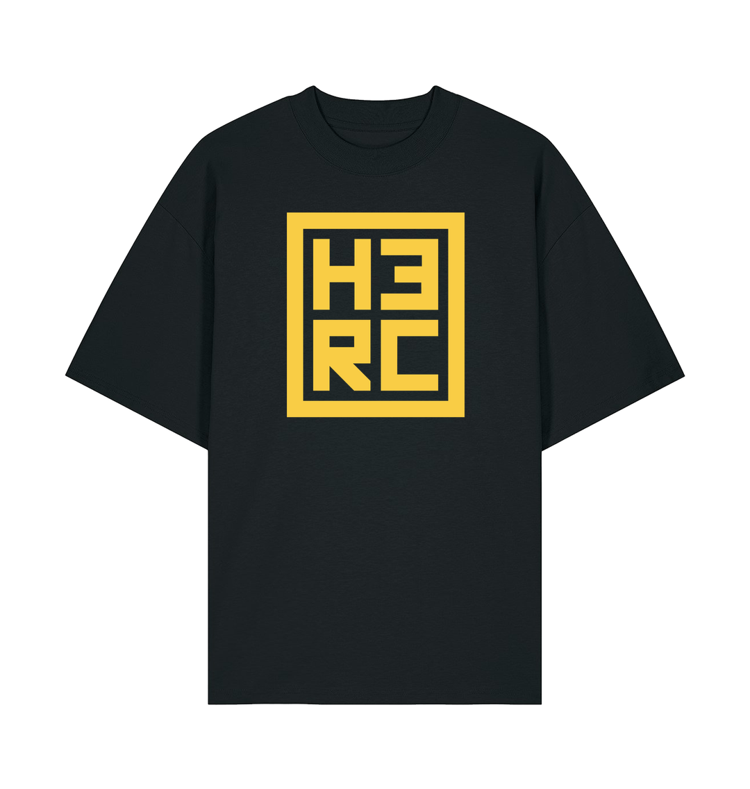 Black Printed T-shirt Front